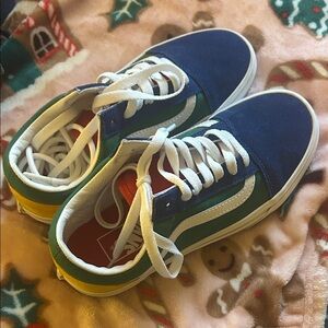 Vans Multicolor Canvas Sneakers